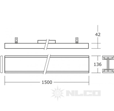 Светильник NLCO THM72-14-LINE